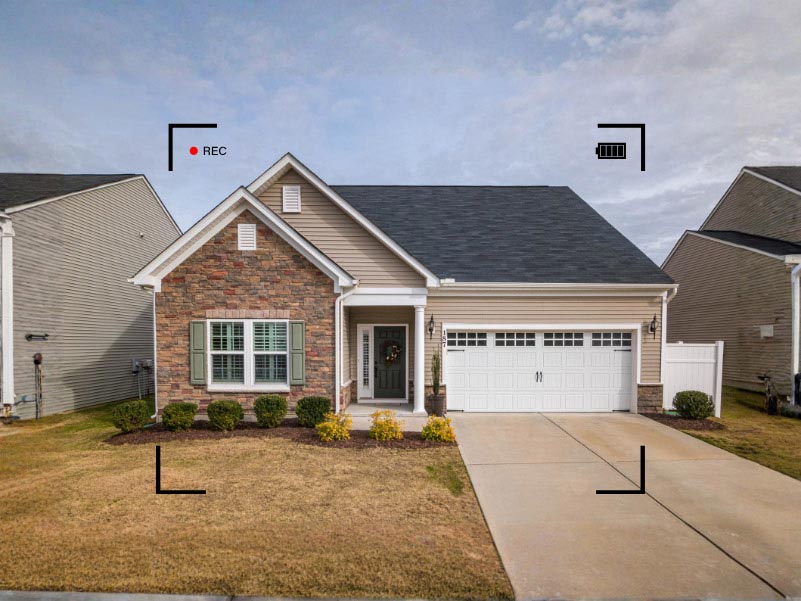 Professional Security Camera Installation Team at Work